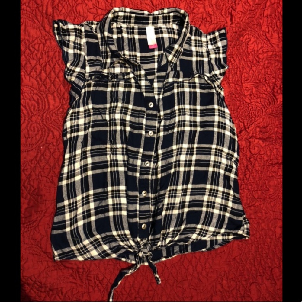 Shortsleeved flannel